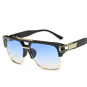 Men Luxury Brand Sunglasses Vintage Oversize Square Sun Glasses Women shades