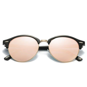 New Polarized Round Sunglasses Mens
