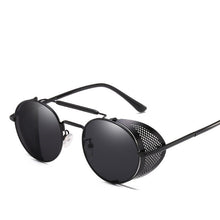 Load image into Gallery viewer, Retro Round Metal Sunglasses Men