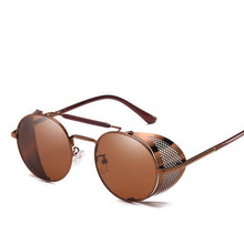 Load image into Gallery viewer, Retro Round Metal Sunglasses Men