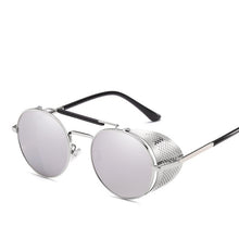 Load image into Gallery viewer, Retro Round Metal Sunglasses Men