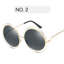 Load image into Gallery viewer, Oversized Round Sunglasses Fashion Women