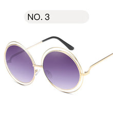 Load image into Gallery viewer, Oversized Round Sunglasses Fashion Women